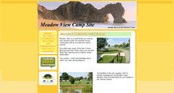 Desktop Screenshot of meadowviewcaravanpark.co.uk